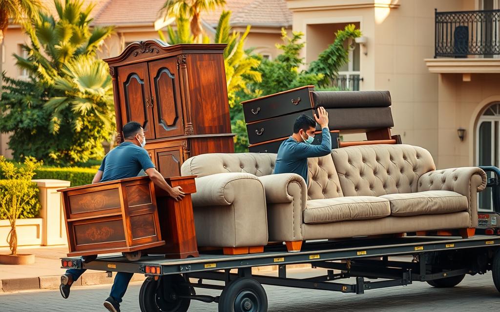 مخرج نقل عفش بالطائف